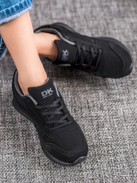 Lekkie czarne buty sportowe DK