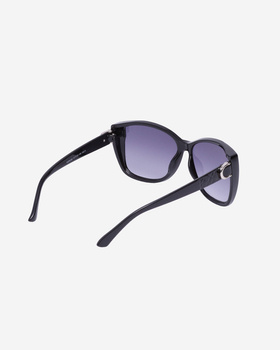 Okulary damskie przeciwsłoneczne Shelovet klasyczne czarne